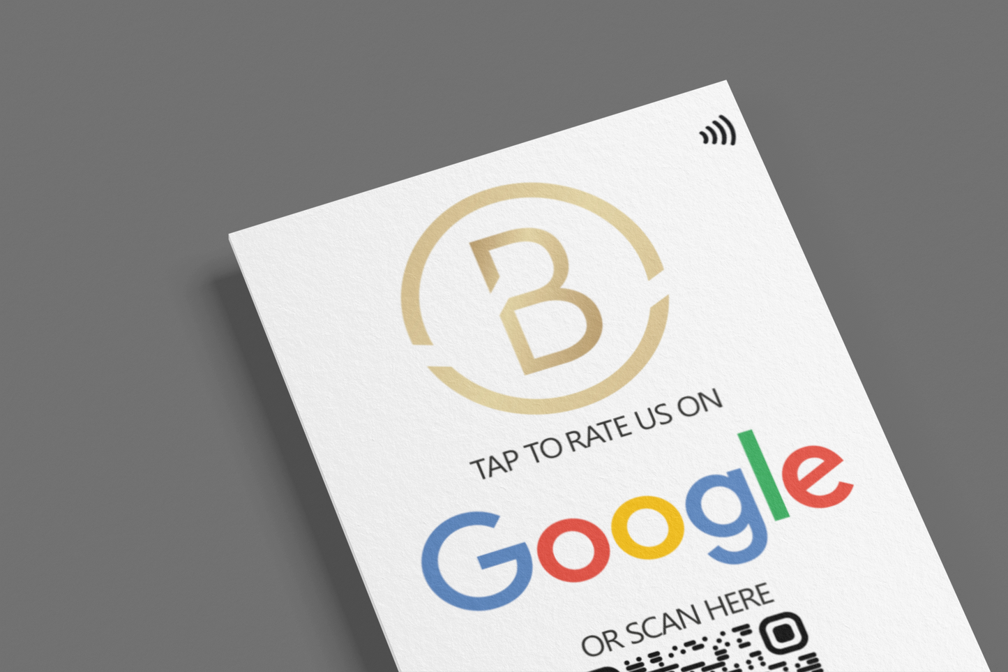 Multipack OneTap Google Review Card - NFC card with QR code support - Collect Google Reviews