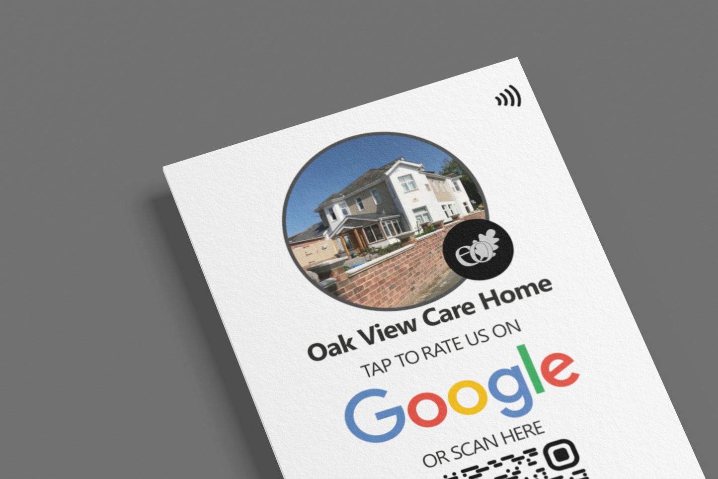 Google Review Card - NFC card with QR code support - Collect Google Reviews