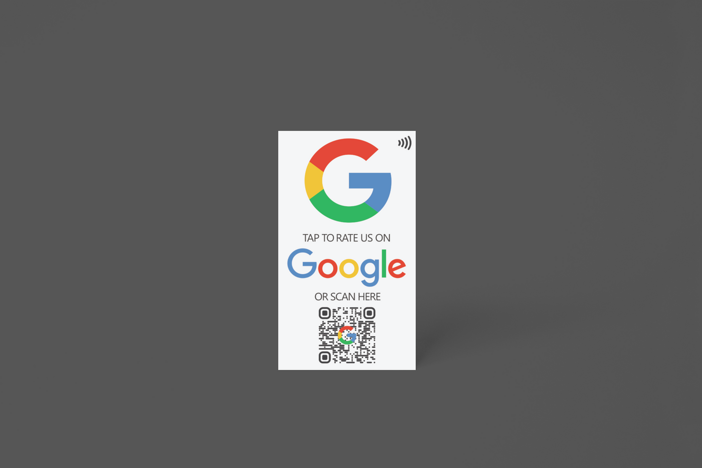 Google Review Card - NFC card with QR code support - Collect Google Reviews