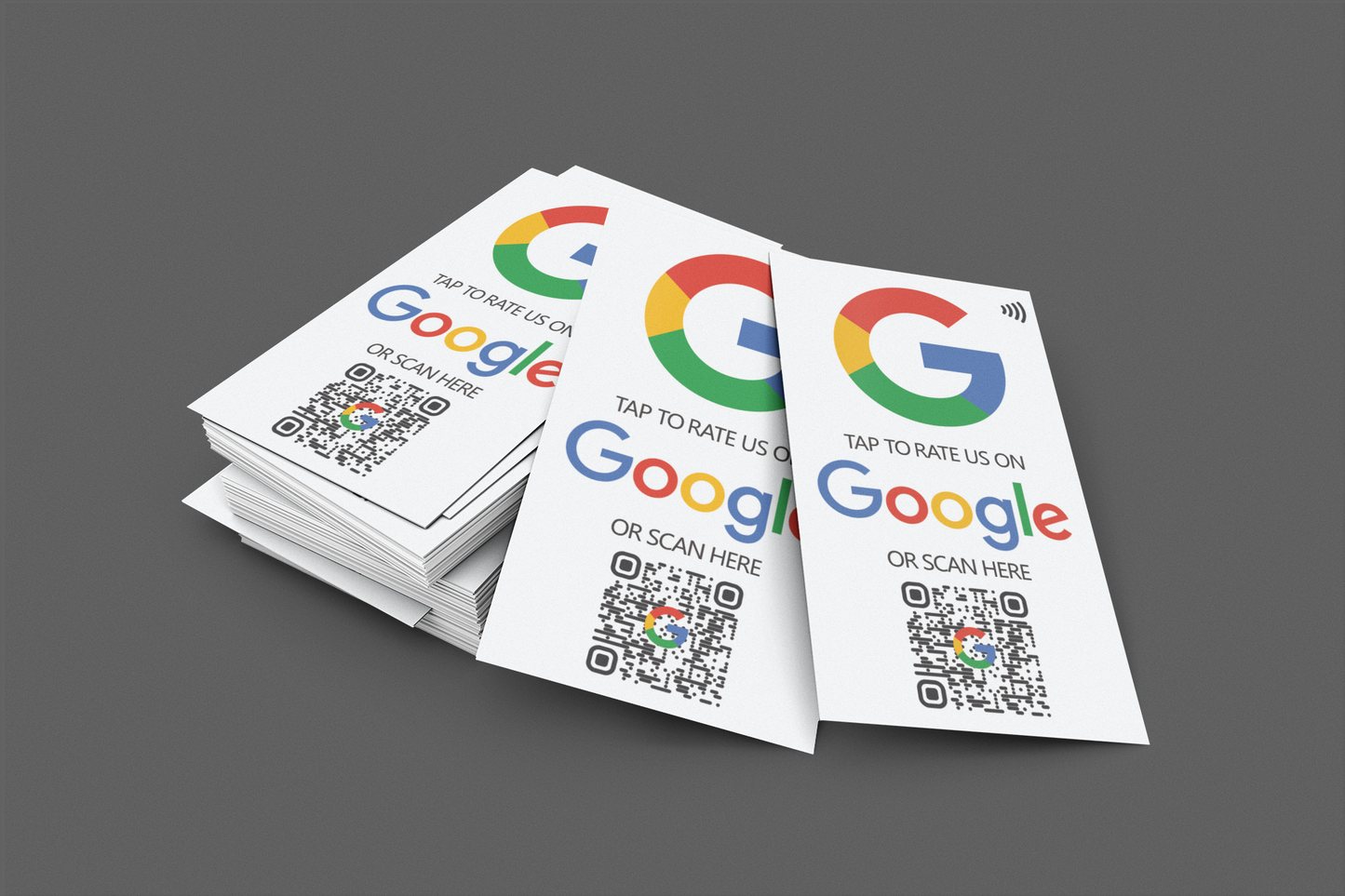 Multipack OneTap Google Review Card - NFC card with QR code support - Collect Google Reviews