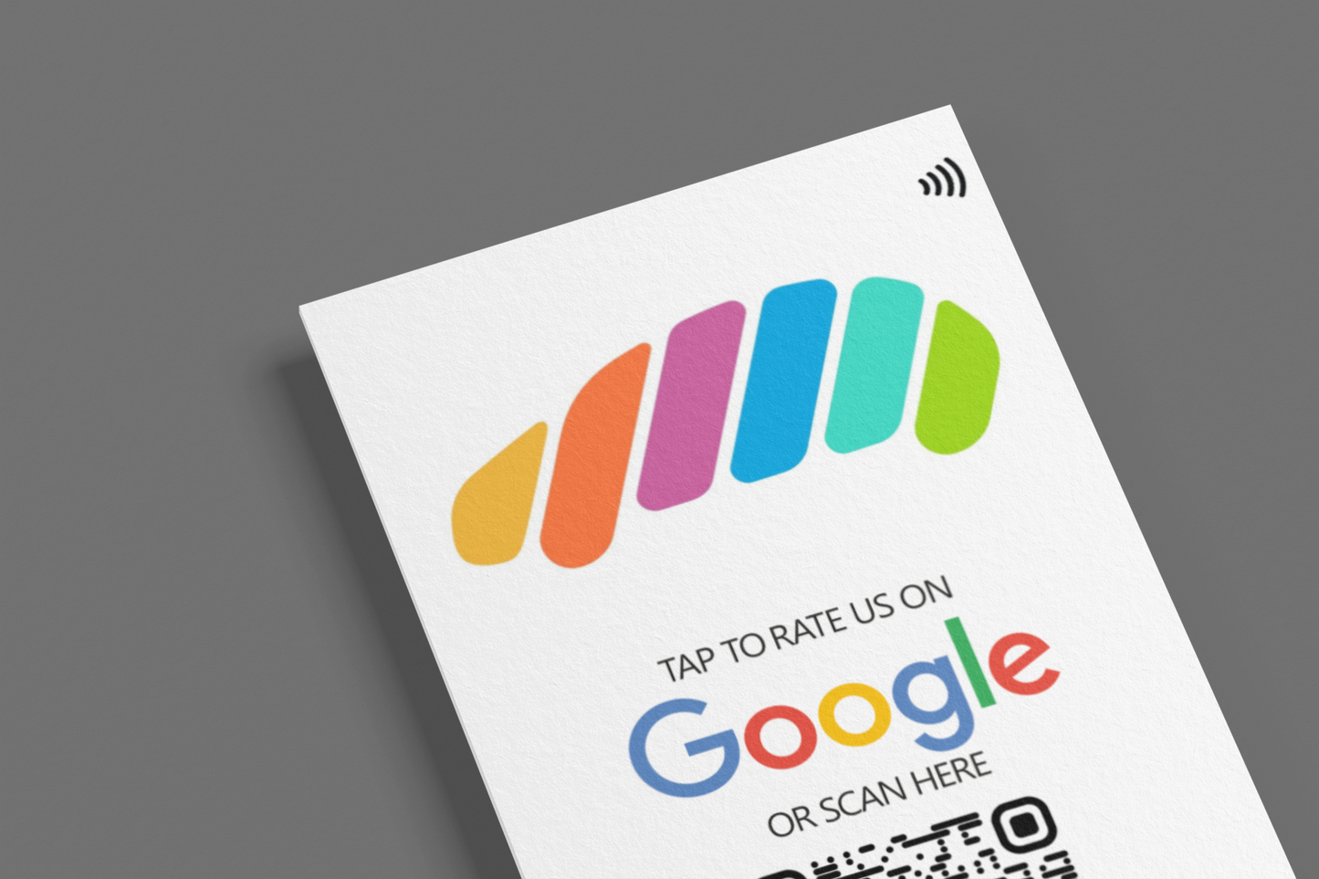 Google Review Card - NFC card with QR code support - Collect Google Reviews